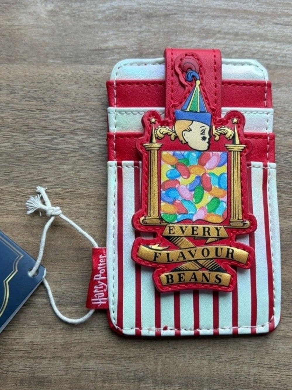 Loungefly Red White Every Flavour Beans Cardholder Wallet - Picture 1 of 3